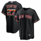 Giancarlo Stanton Men’s New York Yankees Mexico Cool Base Black Jersey