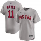 Mens Boston Red Sox #11 Marcelo Mayer Nike Road Gray Limted Jersey