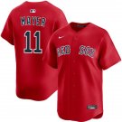 Mens Boston Red Sox #11 Marcelo Mayer Red Alternate Limted Jersey