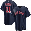 Mens Boston Red Sox #11 Marcelo Mayer Navy Alternate Limted Jersey