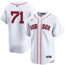Mens Boston Red Sox #71 Connelly Early White Home Limted Jersey