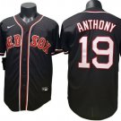 Men's Boston Red Sox #19 Roman Anthony 2026 Blackout Fashion Limited Jersey