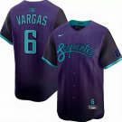 Mens Arizona Diamondbacks #6 Ildemaro Vargas Purple City Connect 2.0 Limited Jersey