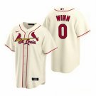 St. Louis Cardinals #0 Masyn Winn Cool Baseball Jersey Cream