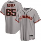 Mens San Francisco Giants #65 Landen Roupp Nike Gray Road Limited Jersey
