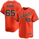 Mens San Francisco Giants #65 Landen Roupp Nike Orange Alternate Limited Jersey