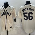 Mariners #56 Randy Arozarena Cream 50th Anniversary Alternate Stitched Baseball Jersey