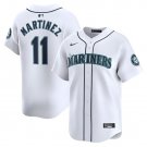 Men's Nike Edgar Martinez White Seattle Mariners Home limited Jersey