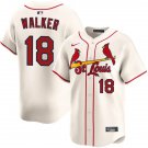 Mens St. Louis Cardinals #18 Jordan Walker Nike Cream Alternate Limited Jersey