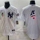 New York Yankees #4 Lou Gehrig 2026 USA 250 Fourth of July Home Baseball Jersey