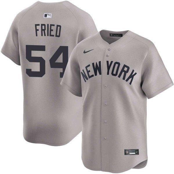 Max Fried New York Yankees Road Limited Jersey