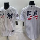 New York Yankees #54 Max Fried 2026 USA 250 Fourth of July Home Baseball Jersey