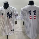 New York Yankees #11 Anthony Volpe 2026 USA 250 Fourth of July Home Baseball Jersey