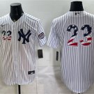 New York Yankees #23 Don Mattingly 2026 USA 250 Fourth of July Home Baseball Jersey