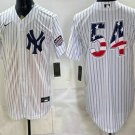 New York Yankees #54 Max Fried 2026 USA 250 Patch Home Baseball Jersey
