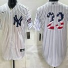New York Yankees #23 Don Mattingly 2026 USA 250 Patch Home Baseball Jersey