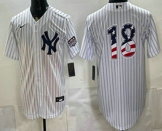 NYY #18 Andrew Benintendi 2026 USA 250 Patch Home Player Jersey