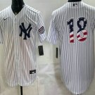 New York Yankees #18 Andrew Benintendi 2026 USA 250 Patch Home Baseball Jersey
