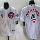 Chicago Cubs #4 Pete Crow-Armstrong White USA 250 Fourth of July Baseball Jersey