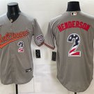 Men's Baltimore Orioles #2 Gunnar Henderson Gray USA 250 Fourth of July Jersey