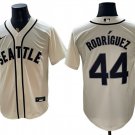 Men's Seattle Mariners #44 Julio Rodríguez Cream 50th Anniversary Alternate Jersey