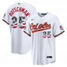 Baltimore Orioles #35 Adley Rutschman White 2026 All-Star Edition Stars 250 Patch Jersey