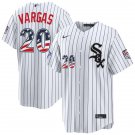 Chicago White Sox #20 Miguel Vargas Nike White 2026 All-Star Edition Stars & Stripes Stadium Jersey