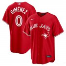 Mens TOR #0 Andres Gimenez Red Alternate Limited Jersey