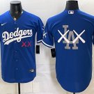 Men's Los Angeles Dodgers Nike x KAWS Royal Stadium Jersey