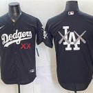 Men's Los Angeles Dodgers Nike x KAWS Black Stadium Jersey