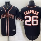 Men's San Francisco Giants #26 Matt Chapman 2026 Fashion Replica Black Out Jersey
