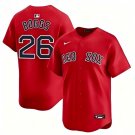 BOS #26 Wade Boggs Red Cool Base Stitched Jersey