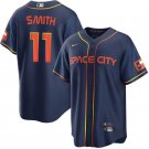 Astros #11 Cam Smith Navy City Connect Jersey
