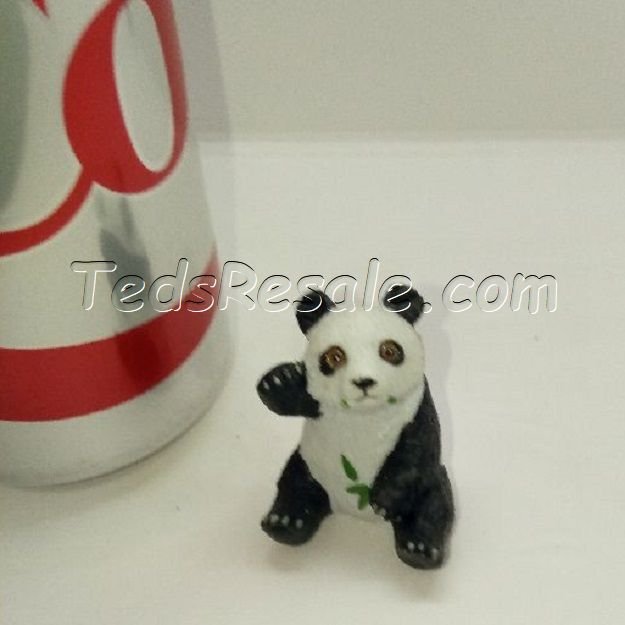 Tiny Panda Looking Up at You. (figurine)
