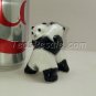 Two Pandas Play Wrestling / Hugging (figurine)