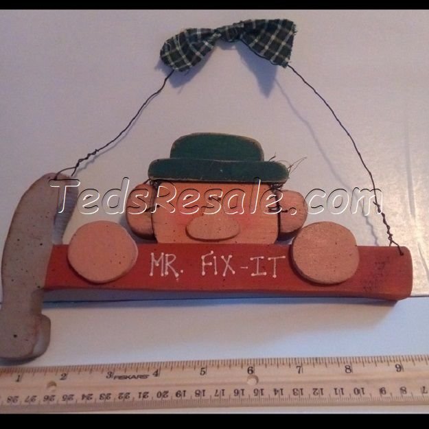 Handmade MR. FIX IT sign for the Handyman in your Life!