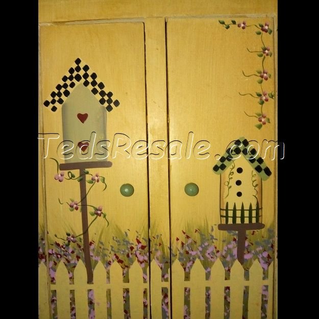 Two Door Mini Armoire / Cabinet