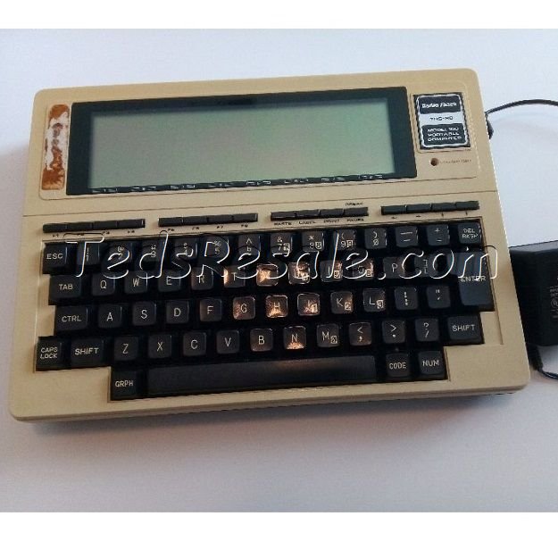 TRS80 Model 100 Portable Computer Radio Shack Tandy