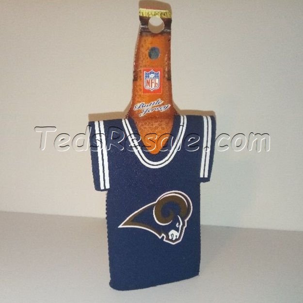 St. Louis Rams Coozie Bottle Jersey