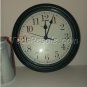 Brown Round Wall Clock