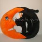 Orange Moon with Black Cat, plus, for door or wall