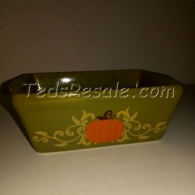 Mini Loaf Pan, Pumpkin Design