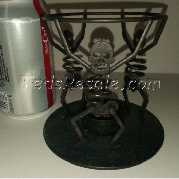 Partylite Three Skeleton Votive Holder