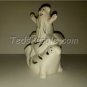 Porcelain Ghost Tea Light Holder with Box