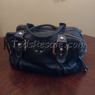 Hype, Handbag Black Buttery Soft Leather Satchel / Purse