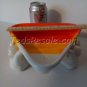 Three Ghost Candy Corn Dish