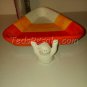 Three Ghost Candy Corn Dish