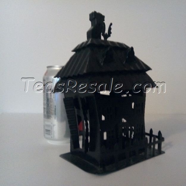 Haunted House Tealight Holder