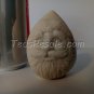 Santa, Unpainted Ceramic Head (beige)