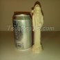 Tall Thin Santa in Robes, Unpainted Ceramic (beige)